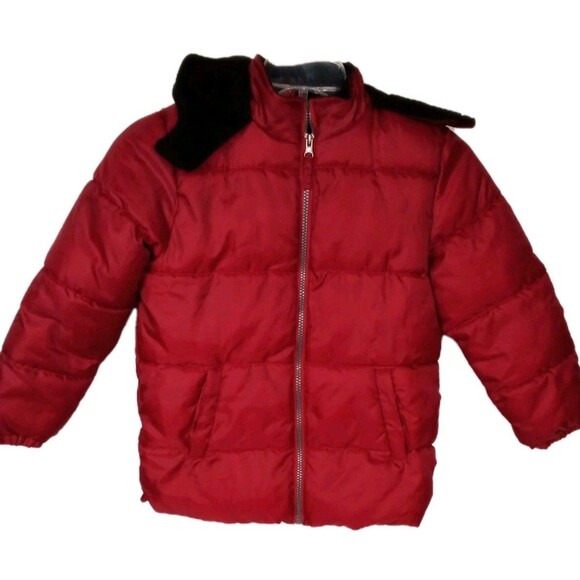 Boys / Children's I Extreme Red Puff Jacket Size 7 - Picture 1 of 13